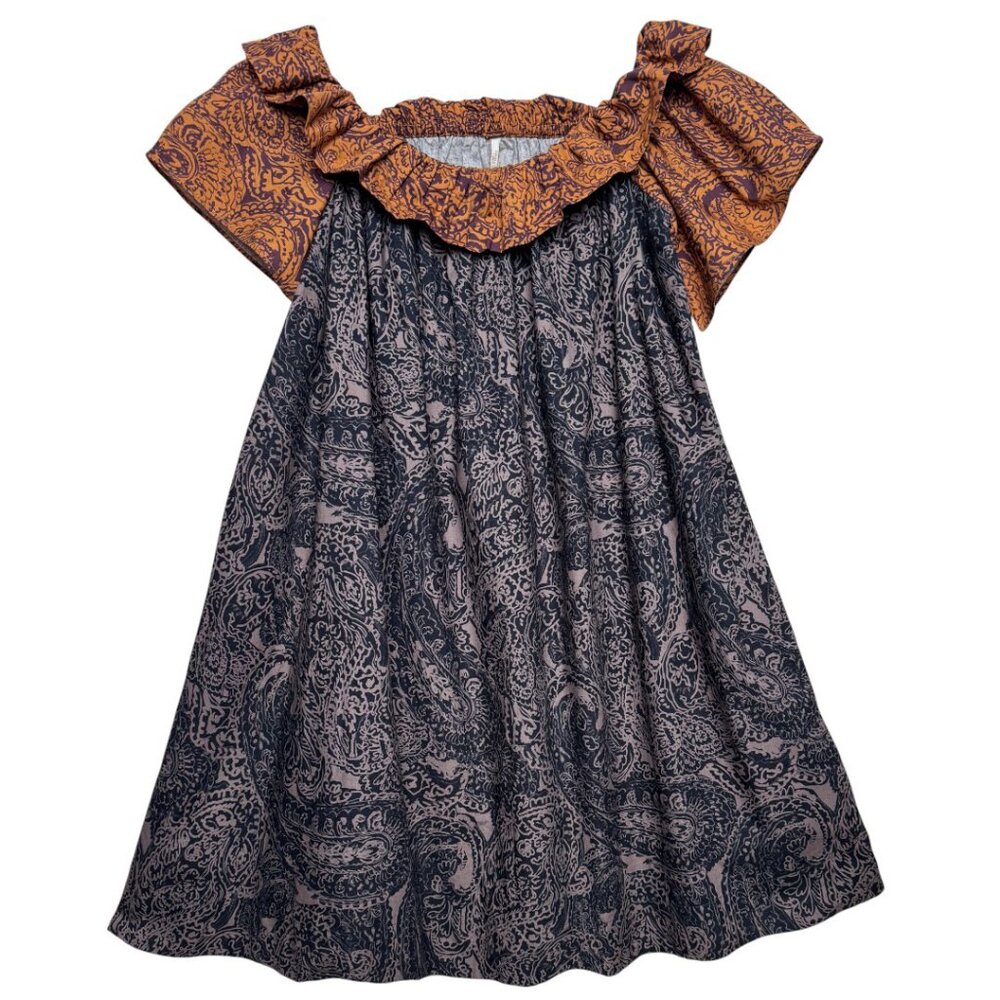 FREE PEOPLE SOPHIE PRETTY MINI DRESS POCKETS FRENCH GIRL BOHO COQUETTE NWT M